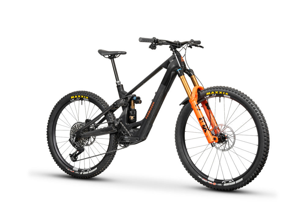 Forbidden Dreadnought-E T2 Complete E-Bike, Sram GX T-Type Build, Avinox M2S w/ 800wh, Tangerine Dreams