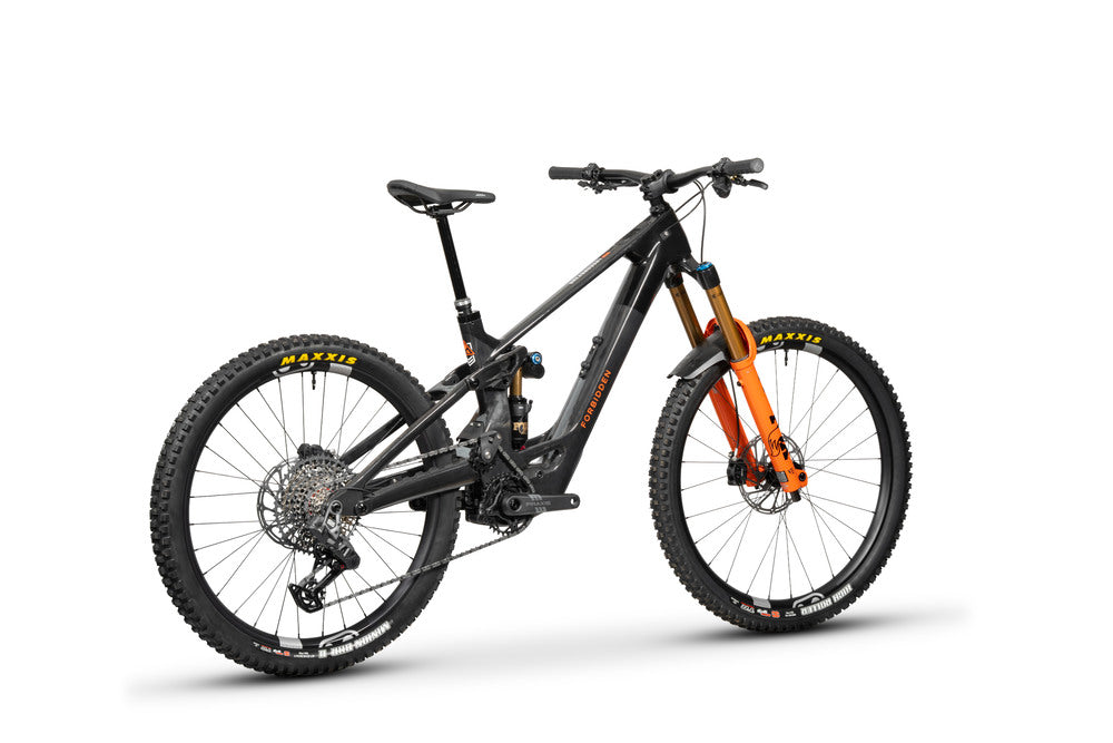 Forbidden Dreadnought-E T2 Complete E-Bike, Sram GX T-Type Build, Avinox M2S w/ 600wh, Tangerine Dreams E-Mountain Bike Dreadnought-E