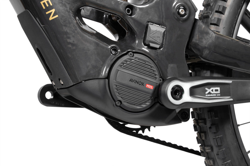 Forbidden Druid-E T1 Complete E-Bike, Sram X0 T-Type Build, Avinox MS2 w/ 600wh, Vitalogy Black E-Mountain Bike Druid-E