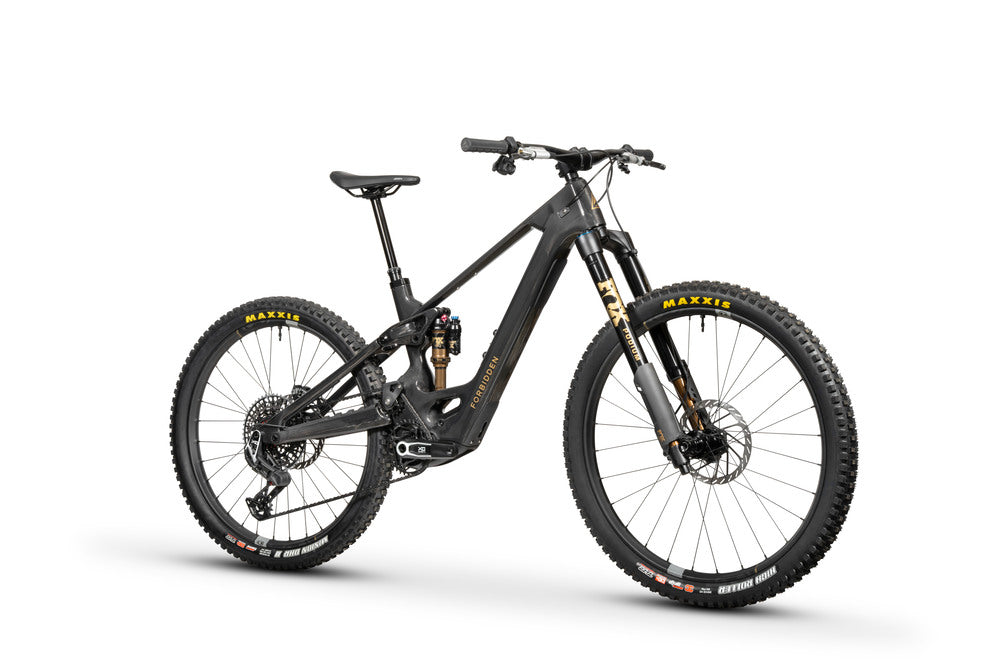 Forbidden Druid-E T1 Complete E-Bike, Sram X0 T-Type Build, Avinox MS2 w/ 600wh, Vitalogy Black E-Mountain Bike Druid-E
