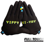 Handup Vented Gloves - Pixelated, Full Finger, Medium - Gloves - Vented Pixelated Gloves