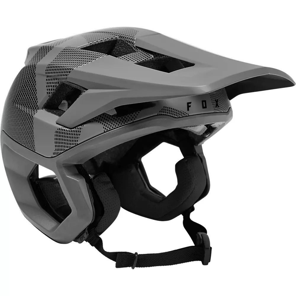 Fox Racing Dropframe Pro Helmet - Grey Camo, Large Helmets