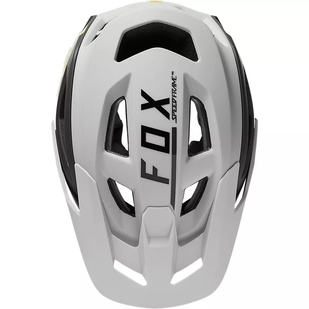 Fox Racing Speedframe Pro Blocked MIPS Helmet - White, Medium MPN: 29341-439M UPC: 191972603693 Helmets Speedframe Pro Helmet