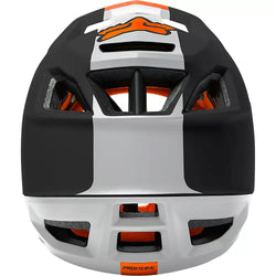 Fox Racing Proframe Blocked Full-Face Helmet - Black/Red/White, X-Large - Helmets - Proframe Full-Face Helmet