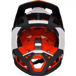 Fox Racing Proframe Blocked Full-Face Helmet - Black/Red/White, Large MPN: 29366-001L UPC: 191972616464 Helmets Proframe Full-Face Helmet