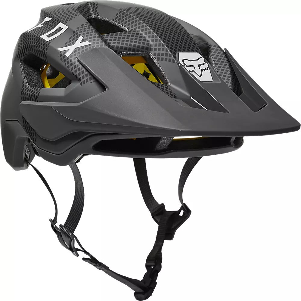 Fox Racing Speedframe Camo MIPS Helmet - Grey Camo, Medium