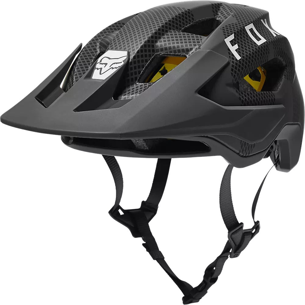 Fox Racing Speedframe Camo MIPS Helmet - Grey Camo, Small - Helmets - Speedframe MIPS Helmet