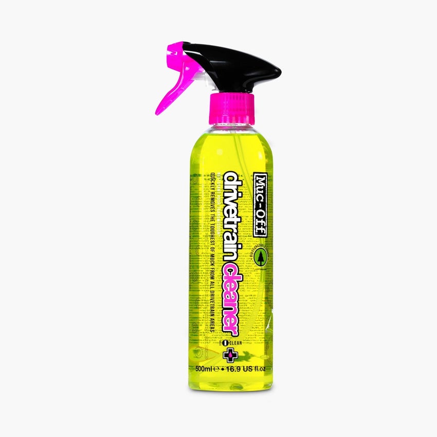 Muc-Off Drivetrain Cleaner: 500ml Pourable/Spray Bottle Degreaser