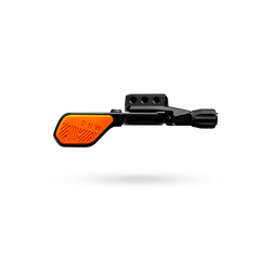 PNW Loam Lever V2 Dropper Post Lever, 22.2 Clamp, Black/Orange MPN: DL-LM2-BLK-ORA-STD UPC: 810035872332 Dropper Seatpost Remote Loam V2 Dropper Remote