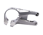 5DEV 2 Bolt Titanium Stem, 35mm Clamp, Raw/Clear Stems 2 Bolt Titanium Stem