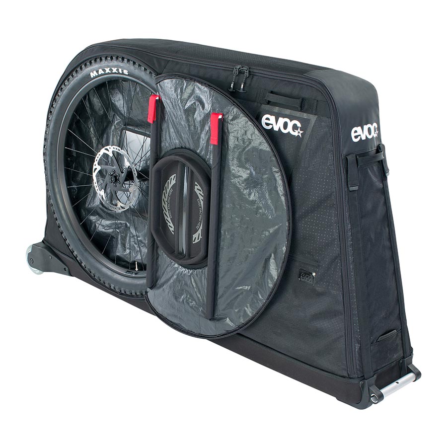 EVOC Bike Travel Bag Pro w/ Bike Stand, 310L Black Travel