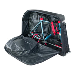 EVOC Bike Travel Bag Pro w/ Bike Stand, 310L - Black - Travel / Shipping Cases - Travel Bag