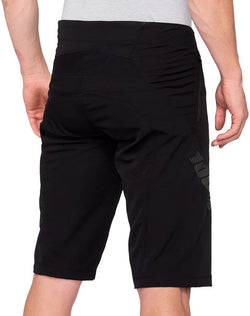 100% Airmatic Shorts - Black, Men's, 30 - Short/Bib Short - Airmatic Shorts