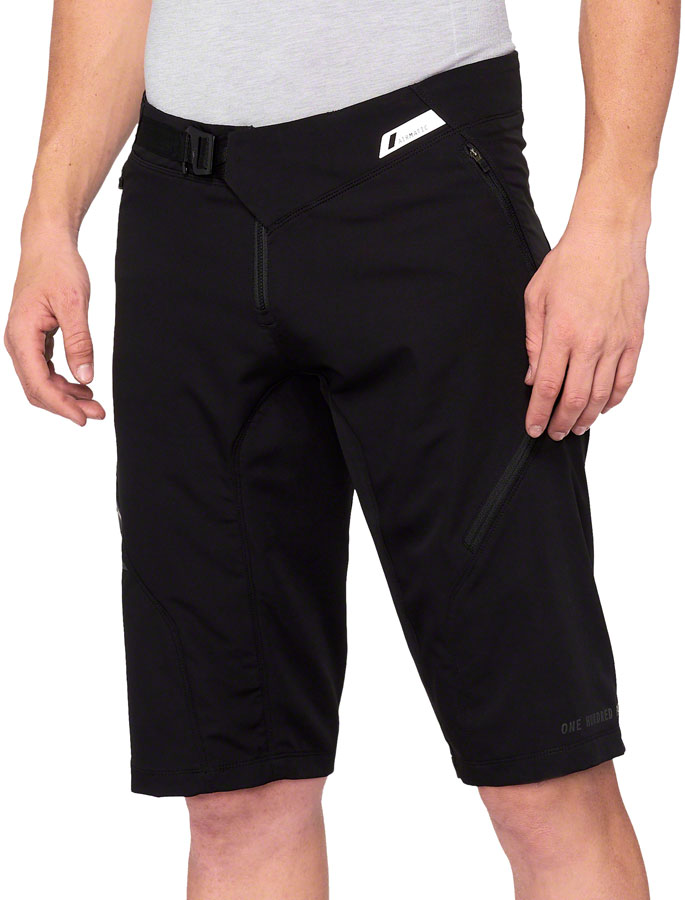 100% Airmatic Shorts - Black, Men's, 32 UPC: 196261053524 Short/Bib Short Airmatic Shorts