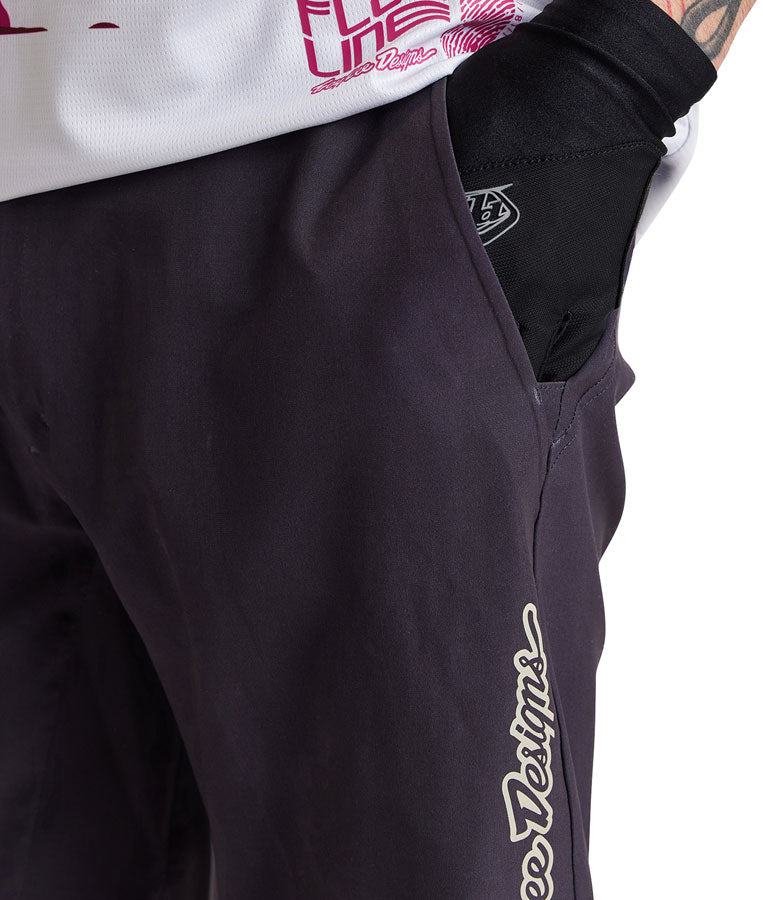 Troy Lee Designs Flowline Superlyte Short   Mono Carbon, 34 - Short/Bib Short - Flowline Superlyte Shorts