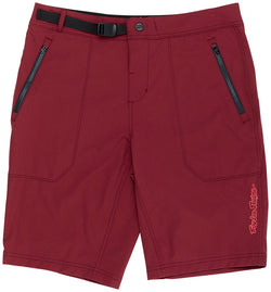 Troy Lee Designs Skyline Trail Shorts   Mono Oxblood, 30 MPN: 286931042 UPC: 887202498732 Short/Bib Short Skyline Trail Shorts