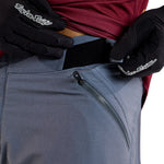 Troy Lee Designs Ruckus Shorts Shell   Mono Steel Blue, 30 - Short/Bib Short - Ruckus Shorts Shell