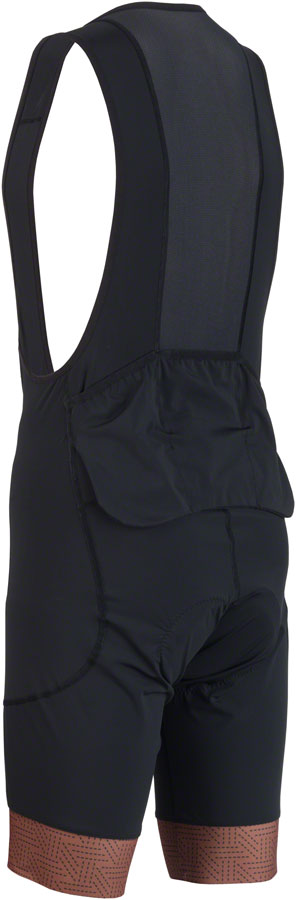 KETL Mtn Canyon MTB Bib: Triple Pocket Chamois Mountain Bike Specific Bibs Black/Rust Men's - Short/Bib Short - Canyon Bib