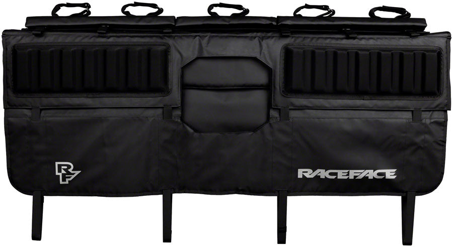 RaceFace T3 Tailgate Pad - Black, Mid MPN: RFFBT3TAUBLA07 UPC: 821973489964 Tailgate Pad T3 Tailgate Pad