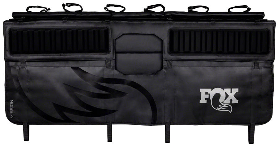 Fox Mission Tailgate Pad - Black, Full MPN: FXQBMISSUBLA08 UPC: 821973489919 Tailgate Pad Fox Mission Tailgate Pad