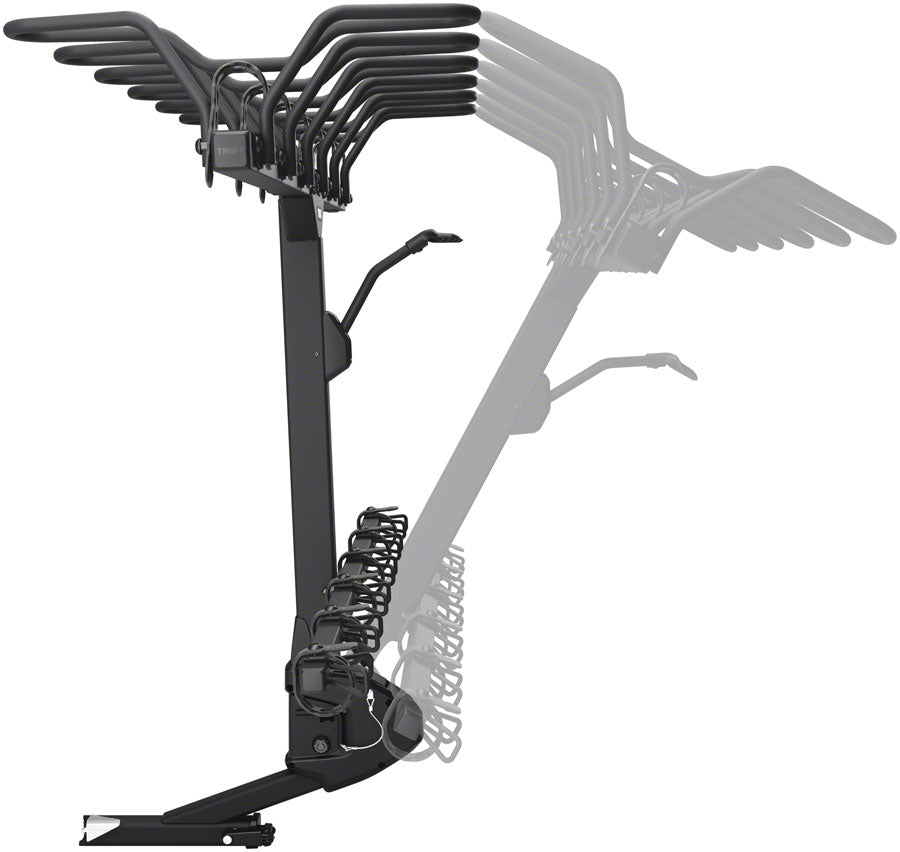 Thule ReVert 4-bike Hitch Rack MPN: 9024500 UPC: 197074574107 Hitch Bike Rack ReVert Hitch Rack