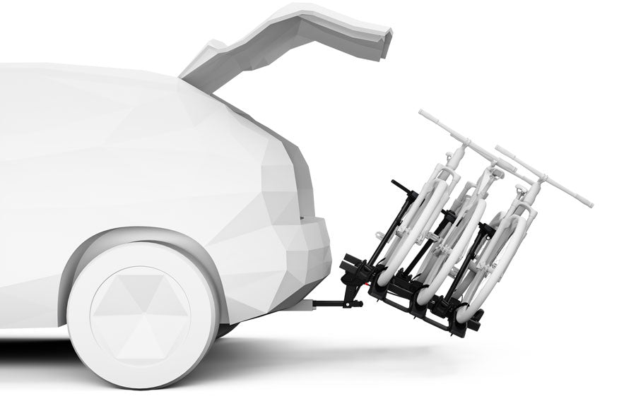 Thule OutPace Hitch Rack - 3 bike MPN: 9013500 UPC: 197074574251 Hitch Bike Rack OutPace Hitch Rack