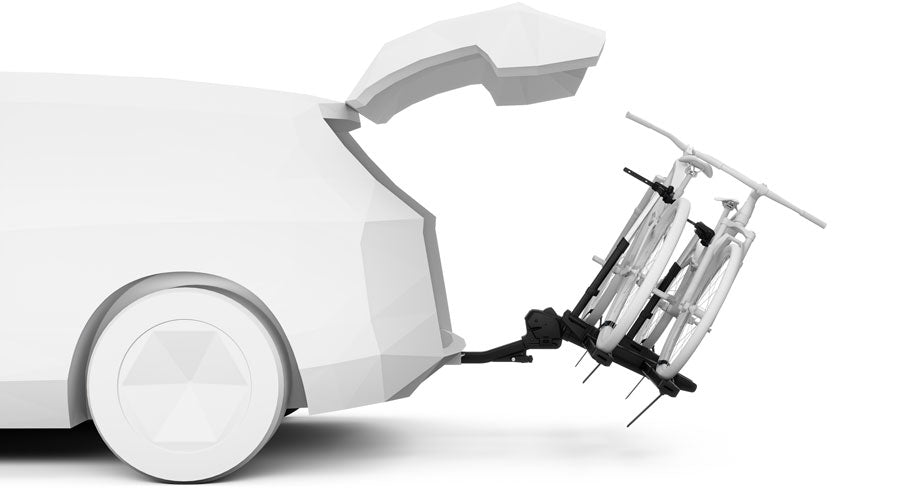 Thule Vero Hitch Platform Rack - 2-bike, 2" MPN: 9012600 UPC: 197074758415 Hitch Bike Rack Vero 2-Bike Hitch Platform Bike Rack