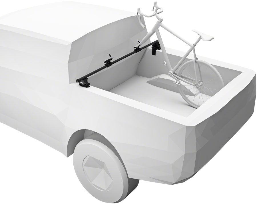 Thule Bed Rider Pro Fork Mount Truck Bed Rack - Compact - Van/Truck Bed Rack - Bed Rider Pro Fork Mount Truck Bed Rack