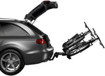 Thule EasyFold XT Hitch Bike Rack - 2-Bike, 1-1/4", 2" Receiver, Black - Hitch Bike Rack - EasyFold XT Hitch Bike Rack