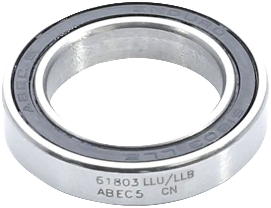 Enduro 61803 LLU/LLB Radial Cartridge Bearing - ABEC-5, CN