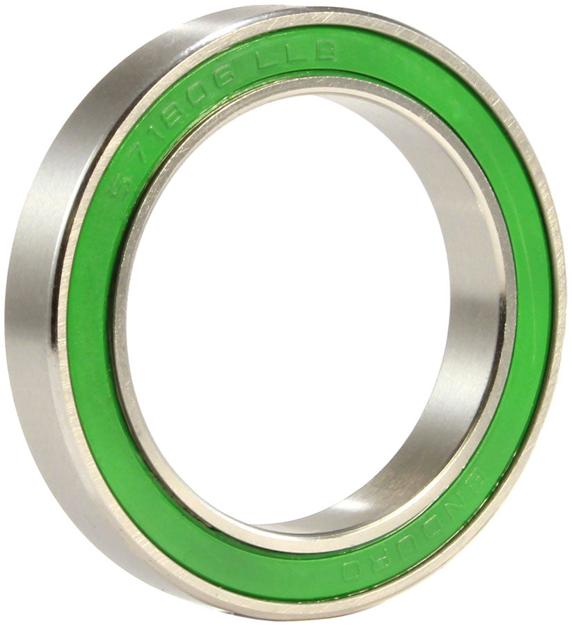 Enduro Stainless Steel Angular Contact 6806 Bearing for BB30 / PF30 30 x 42 x 7 - Cartridge Bearing - Angular Contact