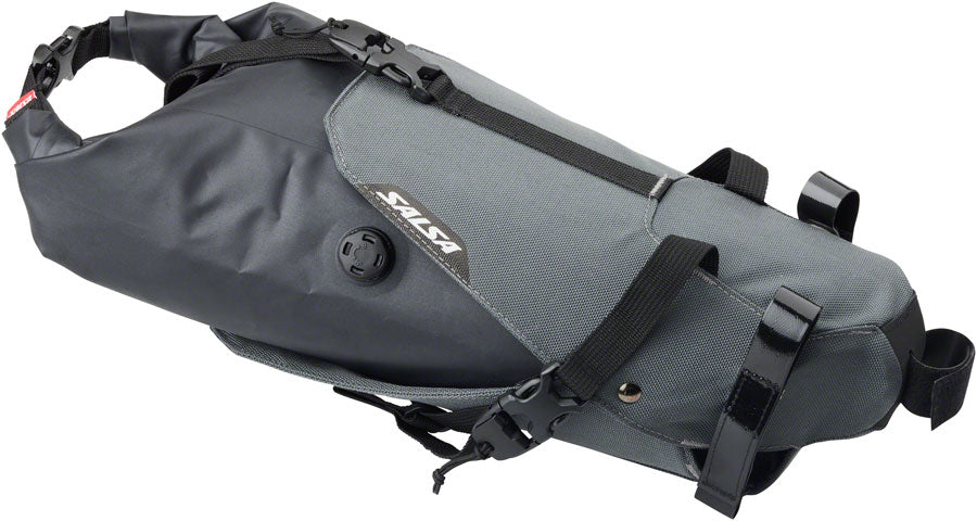 Salsa EXP Series Saguaro Seat Bag - Medium, Gray MPN: 06-003535 UPC: 657993432310 Seat Bag EXP Series Saguaro Seat Bag