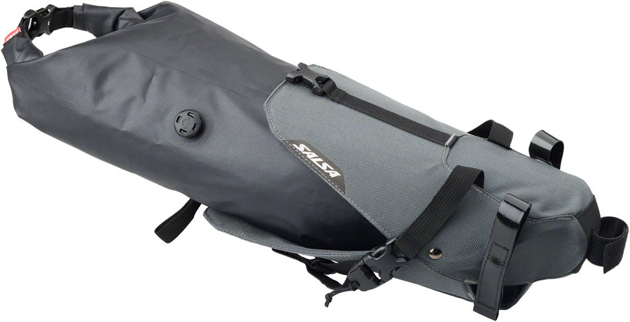 Salsa EXP Series Saguaro Seat Bag - Medium, Gray MPN: 06-003535 UPC: 657993432310 Seat Bag EXP Series Saguaro Seat Bag