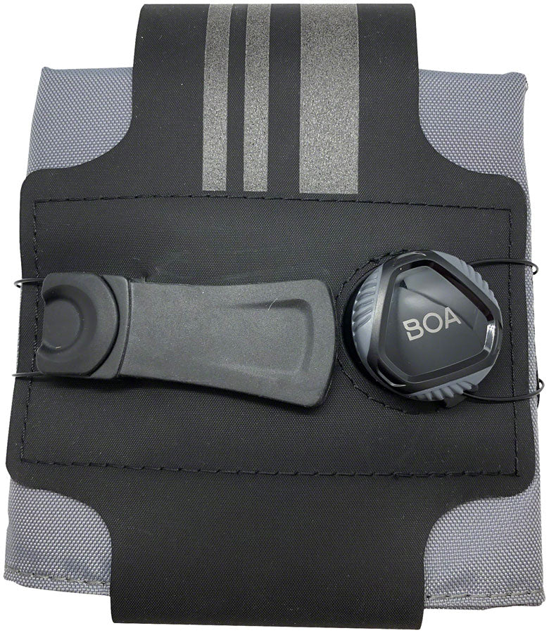 Silca Asymmetrico Seat Bag Tool Wrap - Boa Closure, 4-Pocket, 85g, Black MPN: AM-BG-014-ASY-0100 UPC: 850005186175 Tool Wrap Asymmetrico Seat Roll