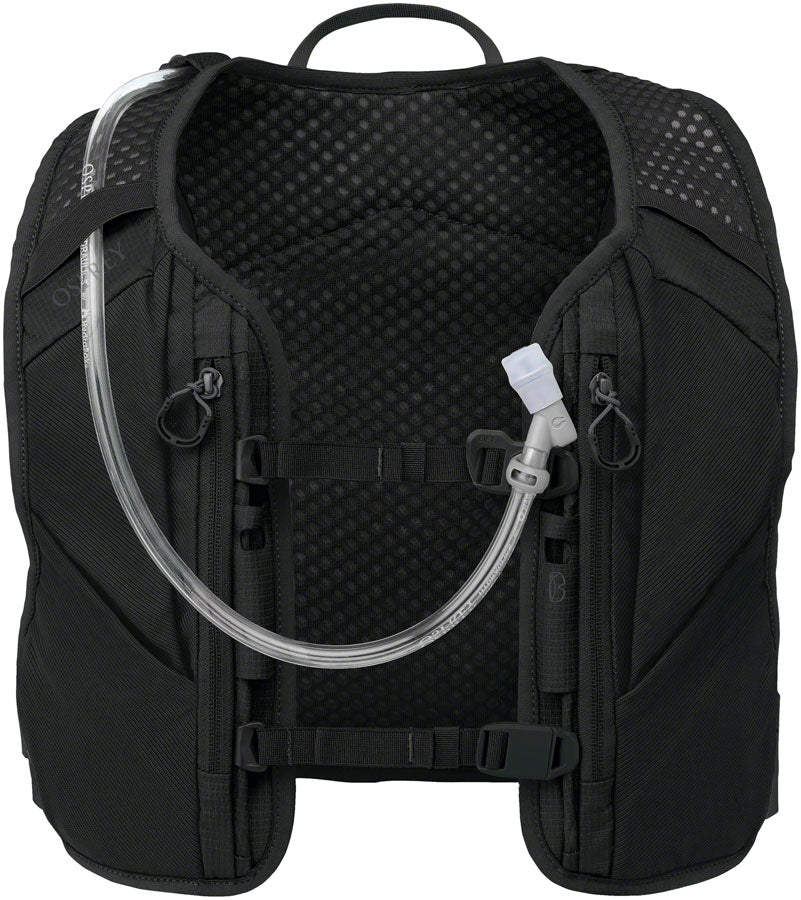 Osprey Escapist Velocity 6 Hydration Pack - Black, Small/Medium MPN: 10006458 UPC: 843820195637 Hydration Packs Escapist Velocity Hydration Pack
