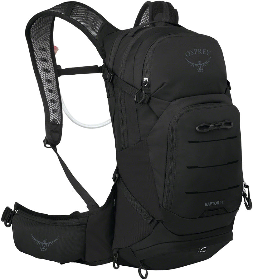 Osprey Raptor 14 EF Hydration Pack - Black MPN: 10006640 UPC: 843820198836 Hydration Packs Raptor Hydration Pack