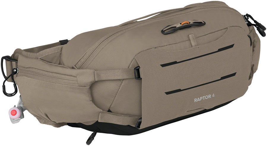 Osprey Raptor 4 Hydration Lumbar Pack - Pediment Gray - Lumbar/Fanny Pack - Raptor Lumbar Hydration Pack