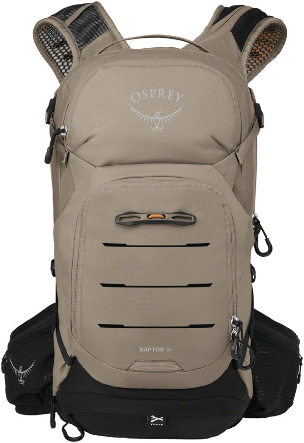Osprey Raptor 14 Hydration Pack - Pediment Gray MPN: 10006650 UPC: 810165740136 Hydration Packs Raptor Hydration Pack