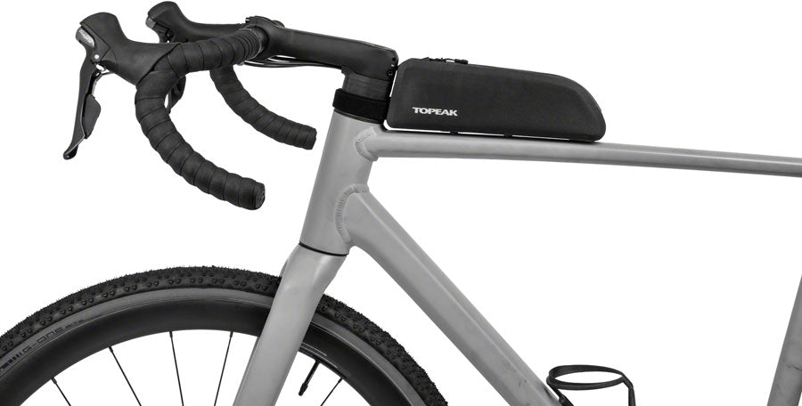 Topeak FastFuel Dry Bag II Top Tube Bag - Black Top Tube/ Stem Bag