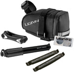 Lezyne M-Caddy Seat Bag Sport Kid with Sport Drive HP Hand Pump, Rap6 Tool, SmartKit, and Composite Matrix Tire Levers: MPN: 1-SB-CADLD-V2M04 Seat Bag M-Caddy Seat Bag