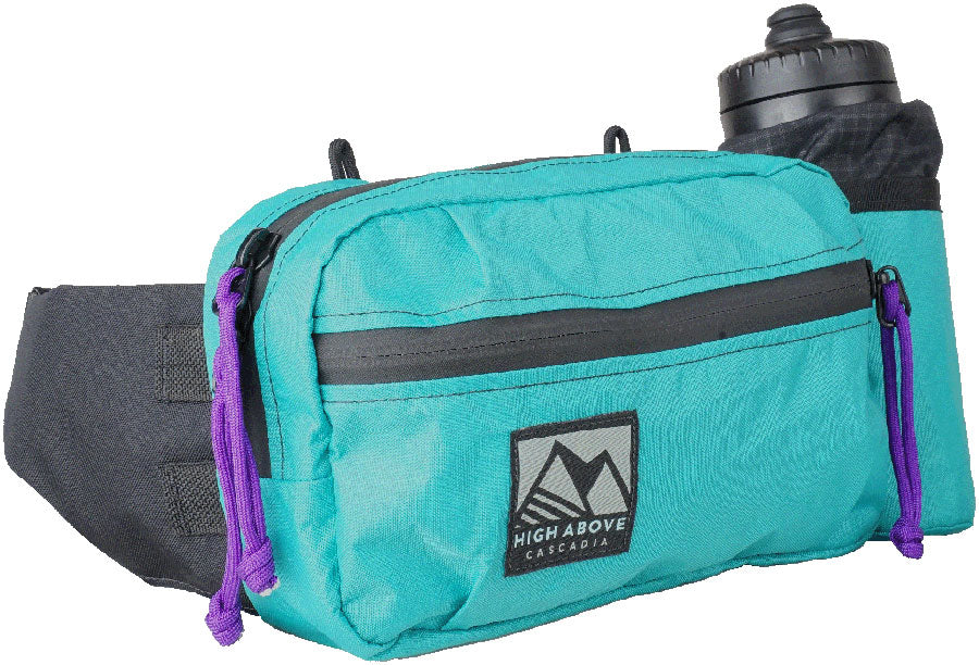 High Above The Lookout Lumbar Pack - Teal - Lumbar/Fanny Pack - The Lookout Lumbar Pack