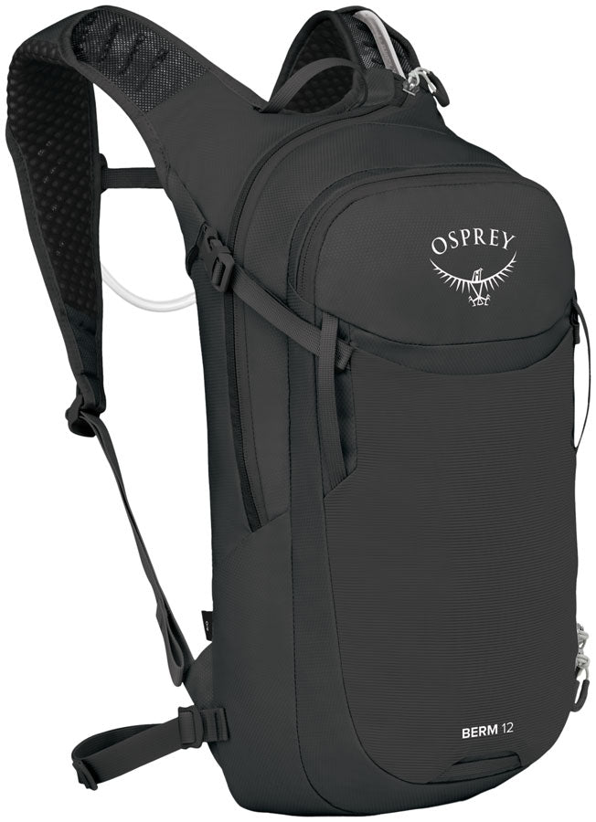 Osprey Berm 12 Hydration Pack - Raven Black MPN: 10007271 UPC: 810165744851 Hydration Packs Berm Hydration Pack
