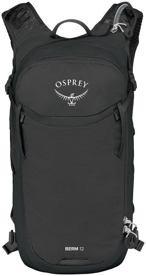 Osprey Berm 12 Hydration Pack - Raven Black MPN: 10007271 UPC: 810165744851 Hydration Packs Berm Hydration Pack