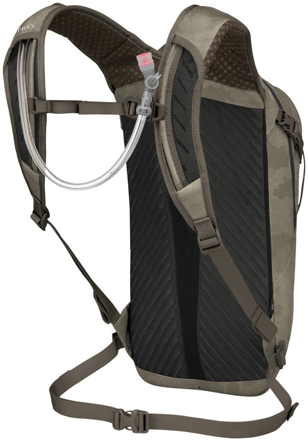 Osprey Berm 12 Hydration Pack - Raven Gray MPN: 10007273 UPC: 810165744875 Hydration Packs Berm Hydration Pack