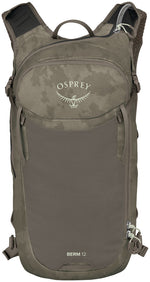 Osprey Berm 12 Hydration Pack - Raven Gray MPN: 10007273 UPC: 810165744875 Hydration Packs Berm Hydration Pack