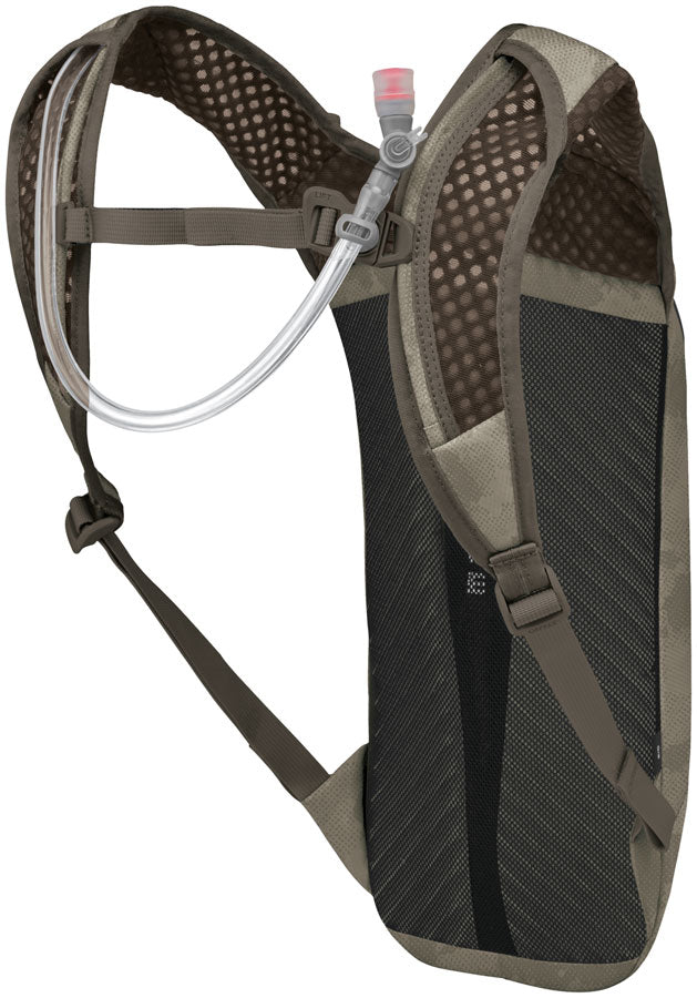 Osprey Berm 2 Hydration Pack - Pediment Gray Dust - Hydration Packs - Berm Hydration Pack