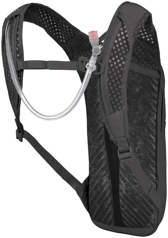 Osprey Berm 4 Hydration Pack - Raven Black MPN: 10007263 UPC: 810165744776 Hydration Packs Berm Hydration Pack