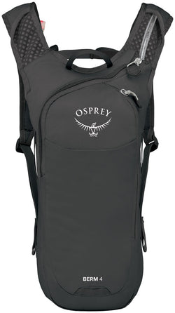 Osprey Berm 4 Hydration Pack - Raven Black MPN: 10007263 UPC: 810165744776 Hydration Packs Berm Hydration Pack