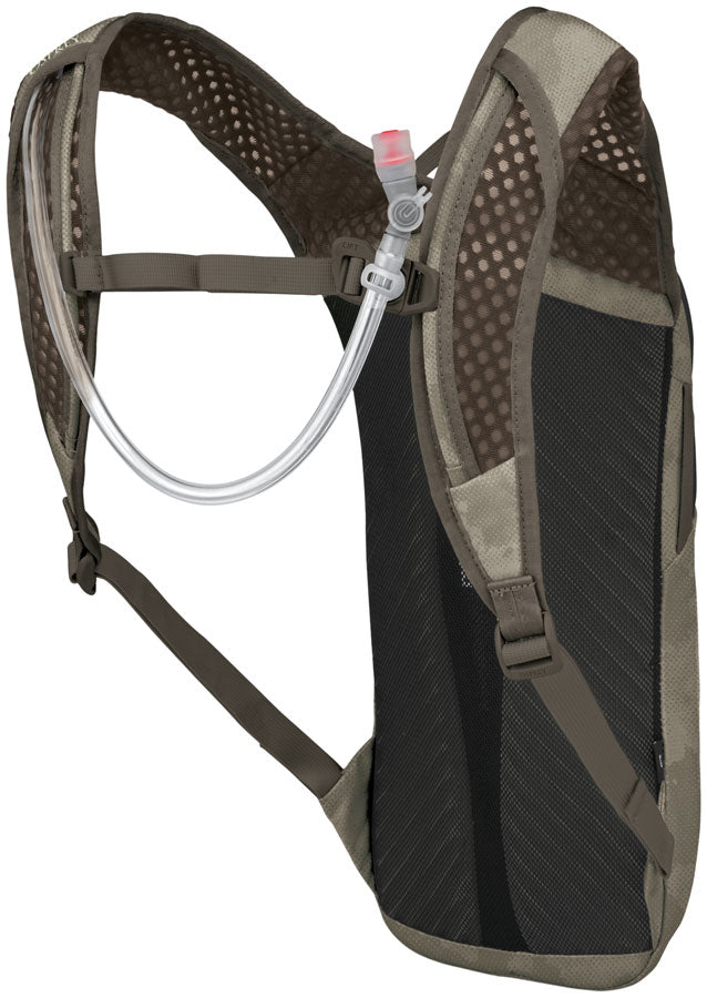 Osprey Berm 4 Hydration Pack - Pediment Gray Dust MPN: 10007265 UPC: 810165744790 Hydration Packs Berm Hydration Pack