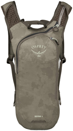 Osprey Berm 4 Hydration Pack - Pediment Gray Dust MPN: 10007265 UPC: 810165744790 Hydration Packs Berm Hydration Pack